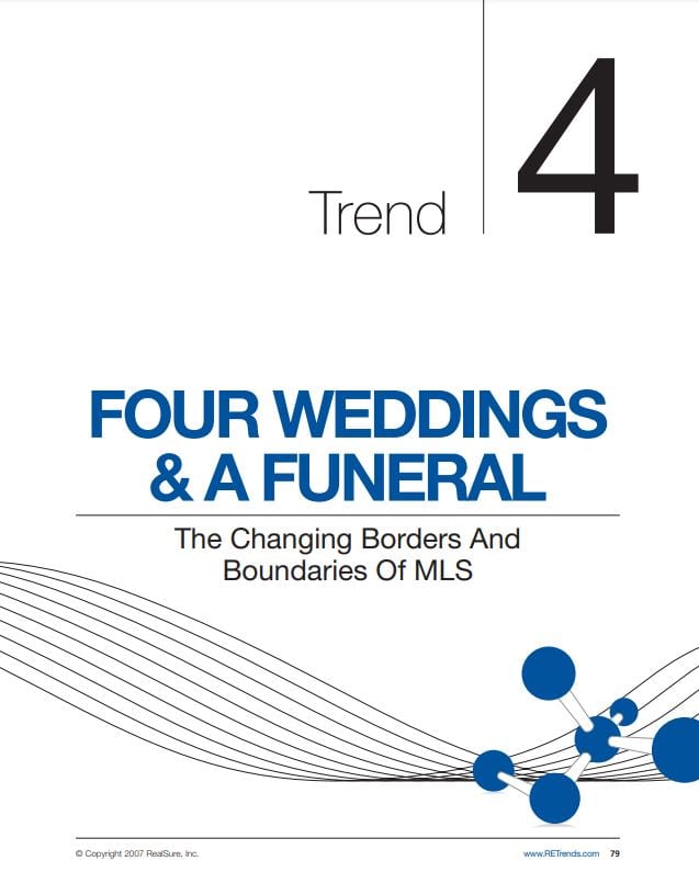 Four Weddings and a Funeral: The Changing Borders and Boundaries Of MLS
