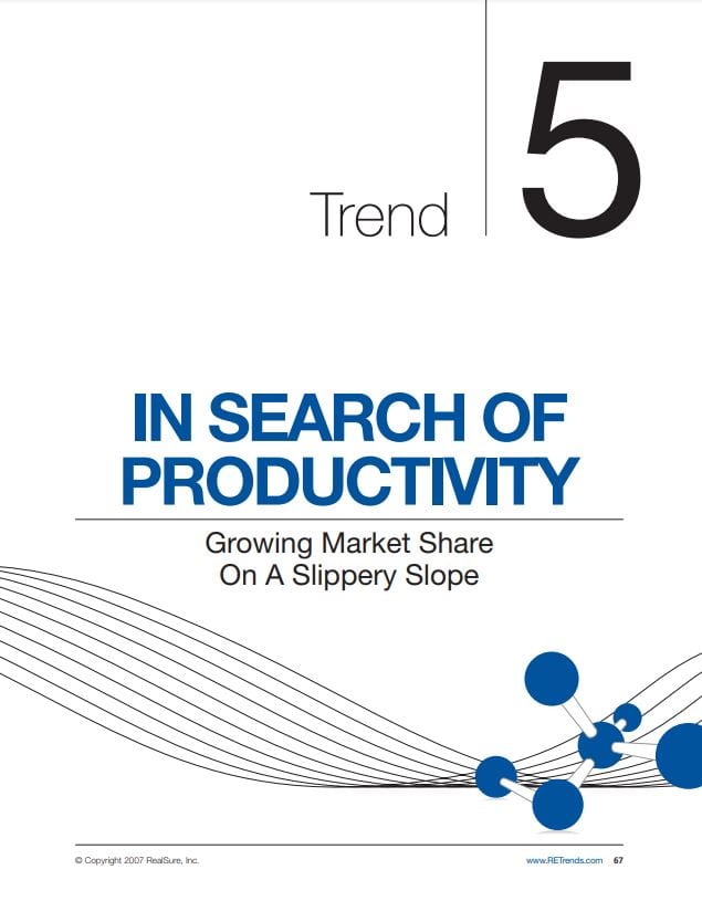 In Search Of Productivity: Growing Market Share On A Slippery Slope
