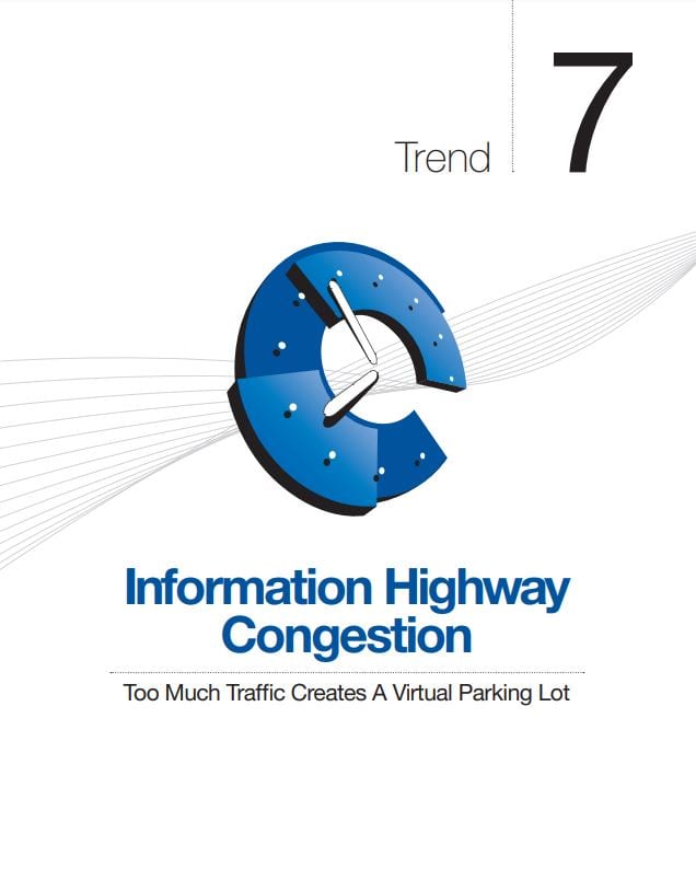 Information Highway Congestion: Too Much Traffic Creates A Virtual Parking Lot