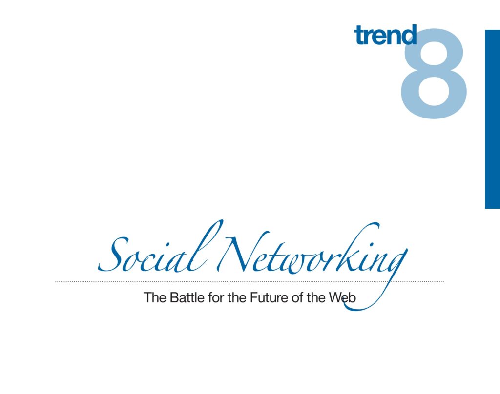 Social Networking, The Battle for the Future of the Web