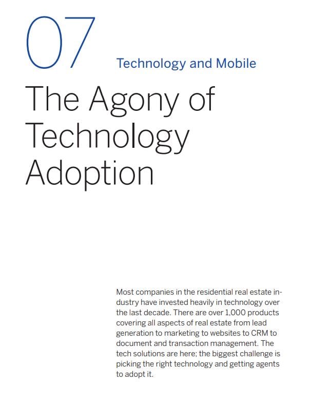 The Agony of Technology Adoption