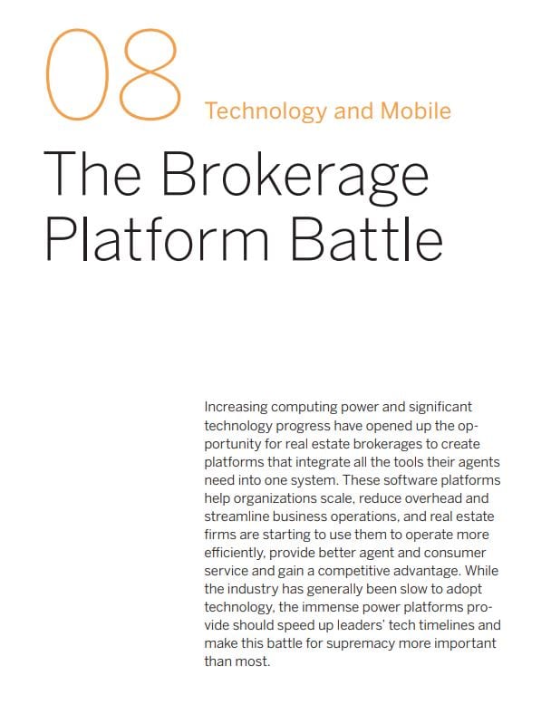 The Brokerage Platform Battle