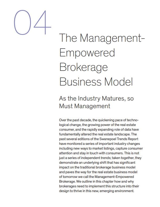 The Management Empowered Brokerage Business Model