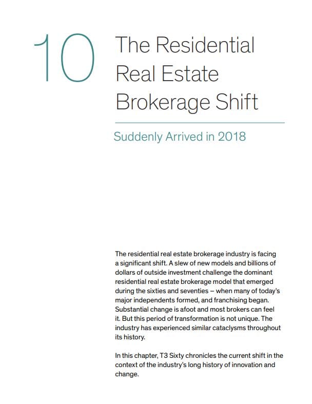 The Residential Real Estate Brokerage Shift