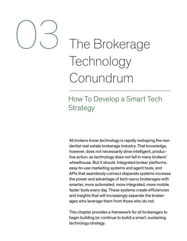 The Brokerage Technology Conundrum