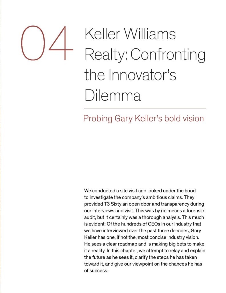Keller Williams – Confronting the Innovators Dilemma