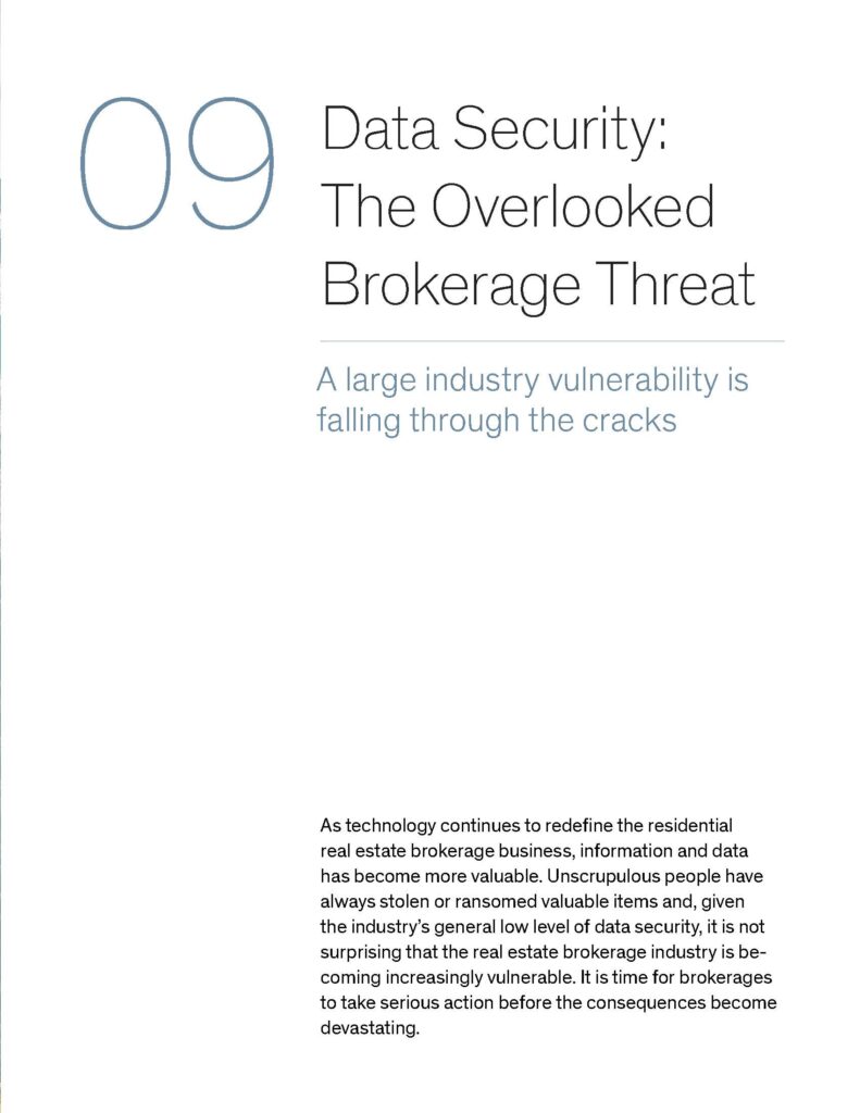 Data Security – The Overlooked Brokerage Threat