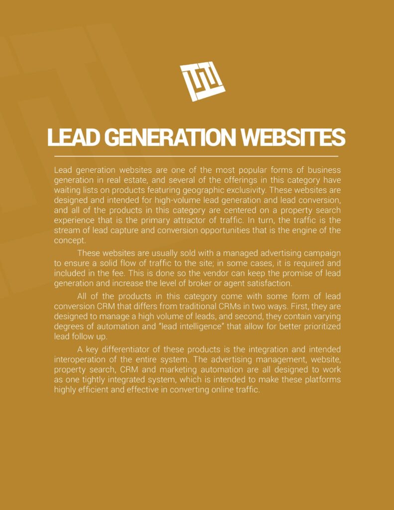 Lead Generation Websites